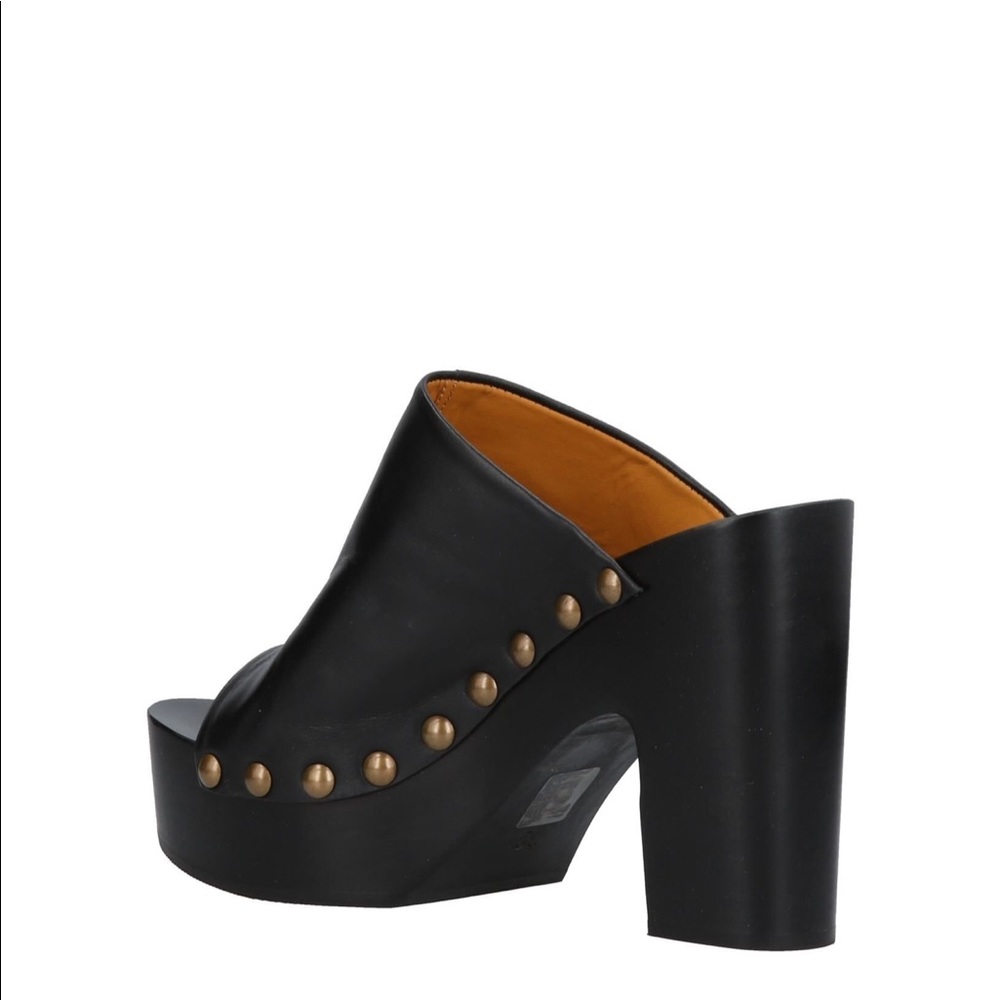 Veronique Branquinho leather platform sandals - Picture 4 of 7